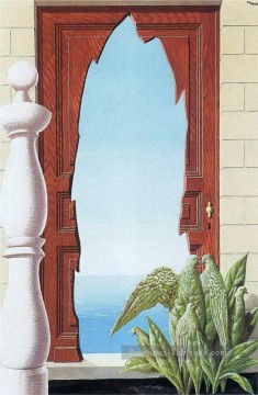 René Magritte œuvres - tôt le matin 1942 René Magritte